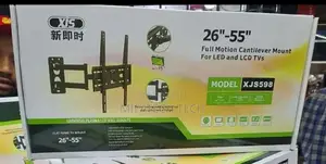 Up to 55" Swivel Wall Bracket. (Full Motion Wall Mount)