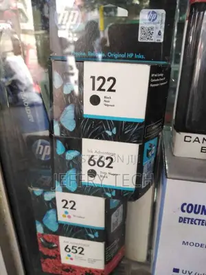 HP 662 BLACK Ink Advantage Cartridge
