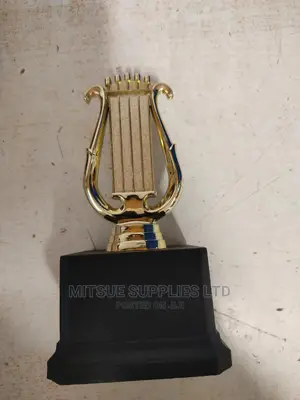 Music and Instrument Competition Runners-Up Trophy 6.5"