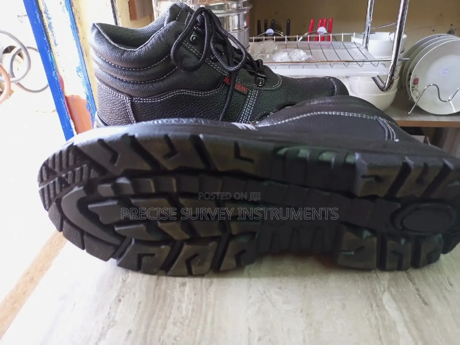 Site Safety Boots With a Steel Toe