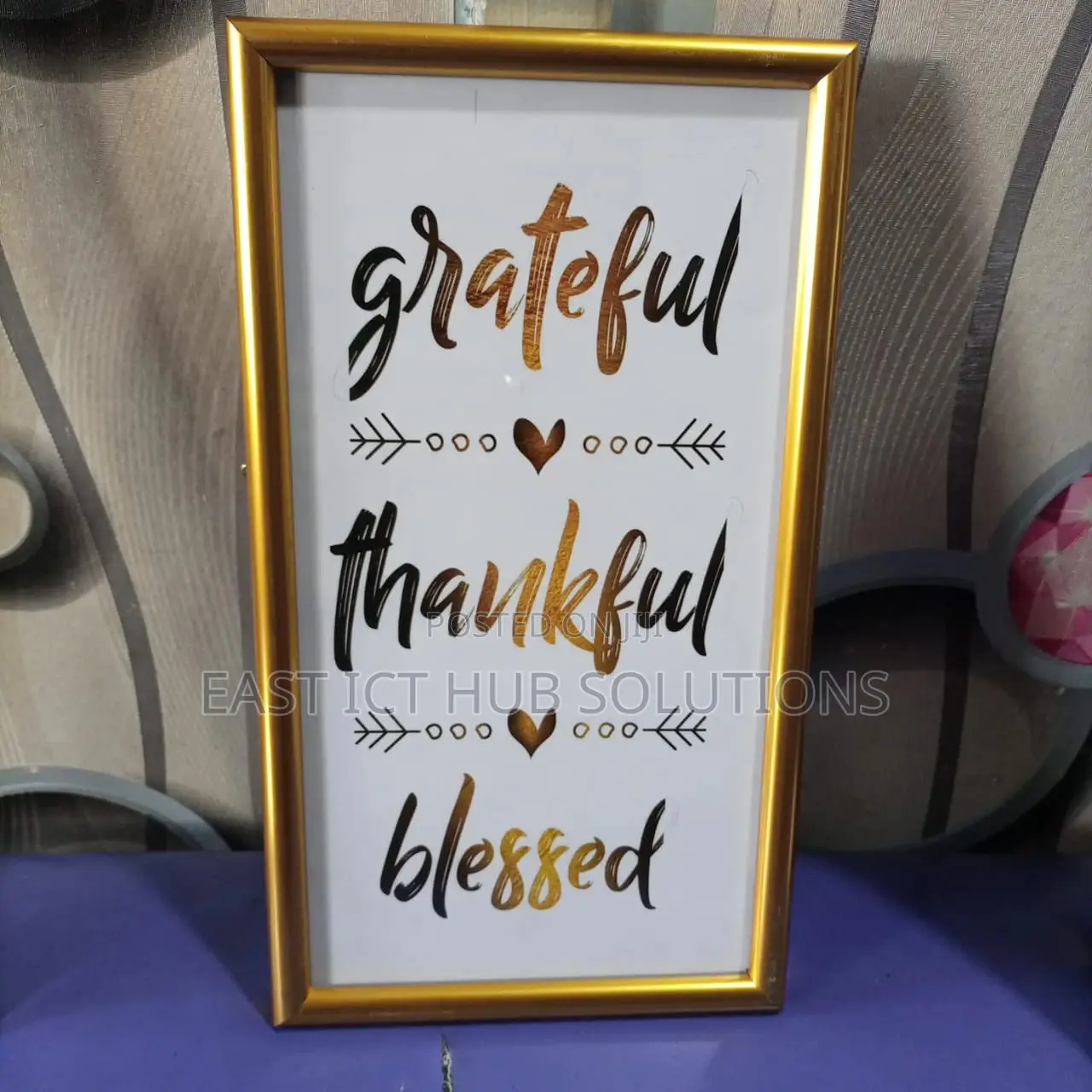 Slim Gold Photo Frames