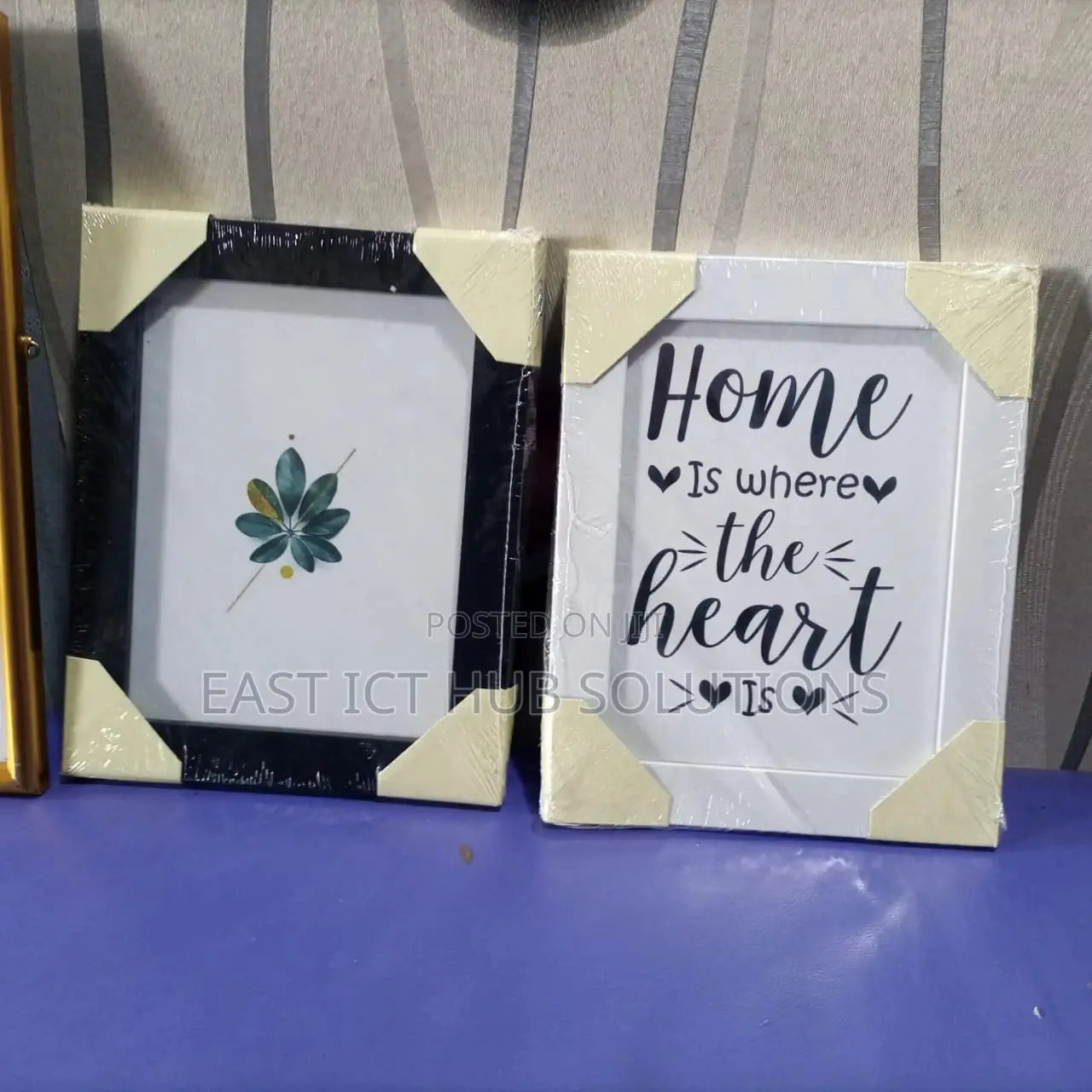 Slim Gold Photo Frames