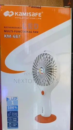 Kamisafe Multi Functional Rechargeable Fan