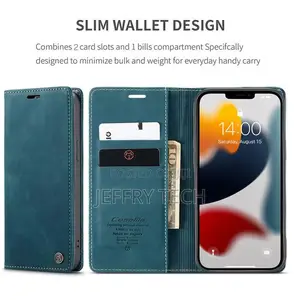 Caseme iPhone 13 Pro Max Flip Wallet Protection Leather Case