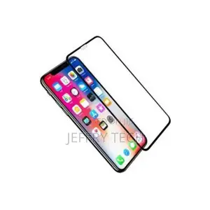 9D Glass Screen Protector for iPhone X - Black