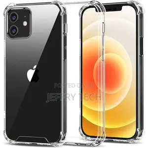 Anti-Shock Transparent Case for iPhone 12/12 Pro
