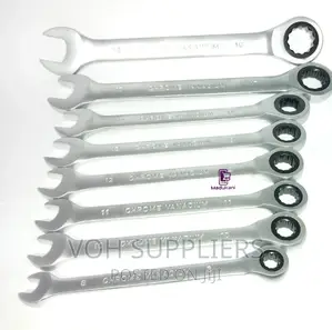 8PCS Ratchet Combination Spanner Set