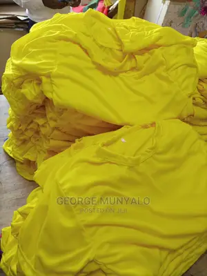 Plain Campaign Yellowt-Shirts
