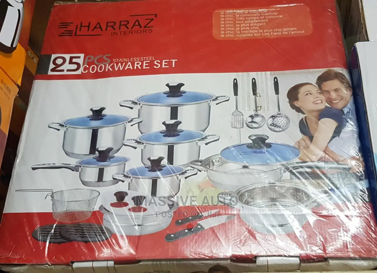 25pieces Of Cooking Pots