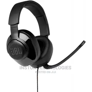 Jbl Quantum 300 Wired Over-Ear Gaming Headset (Black)