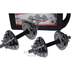 Chrome Dumbells 10kg