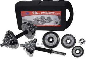20kg Chrome Dumbbells