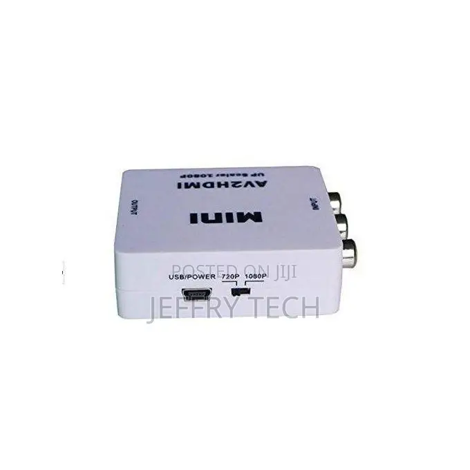 AV to HDMI Audio Converter 1080P – White