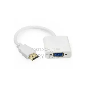 Zero Input Hd Hdmi to Output Vga Cable Converter Adapter