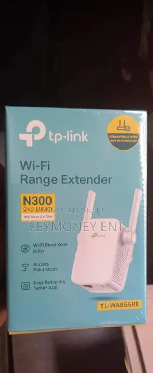 Tp-Link 300mbps Wireless Range Extender TL-WA855RE