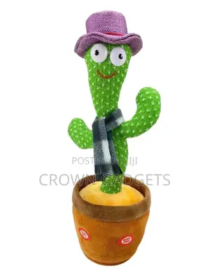 Dancing Cactus Talking Toy, Rechargeable