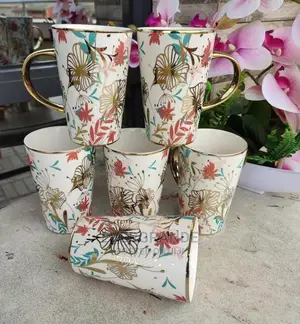 Golden Mugs - 6mugs