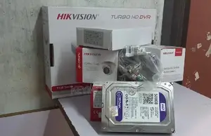 CCTV Security Cameras 4 Cameras Complete Kit Night Vision