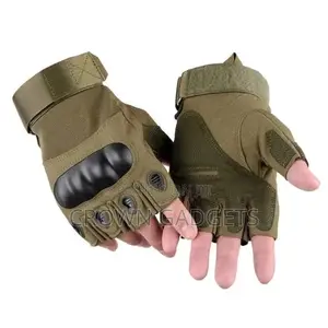 Tactical Gloves Military Army Combat Fingerless