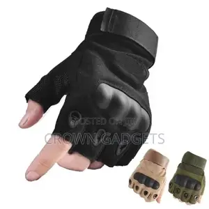 Black-tactical Gloves Men Half-finger Gloves