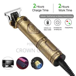 USB Rechargeable T9 Baldheaded Hair Clipper-machine