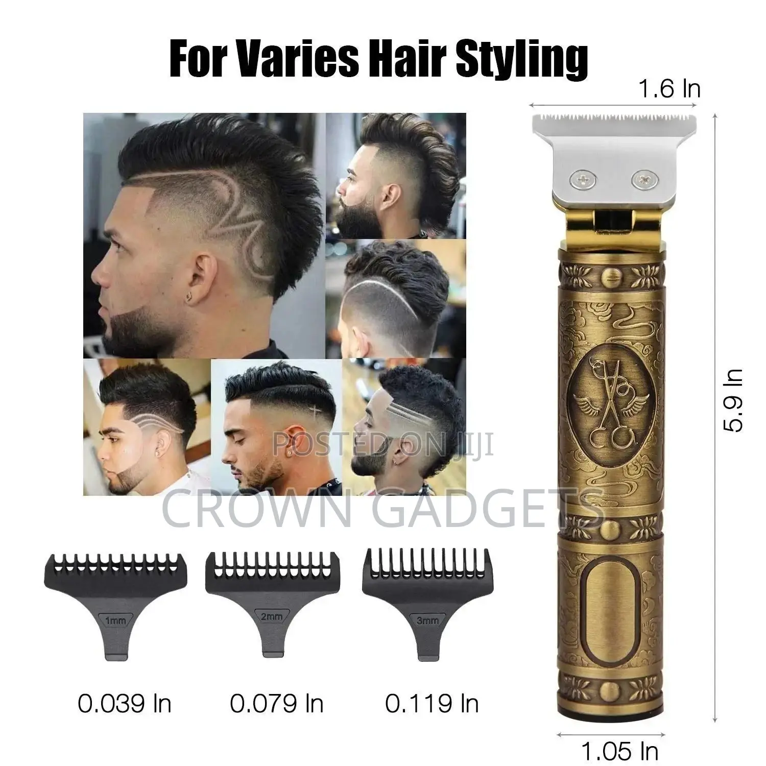 Trendy T9 Barber Hair Trimmer