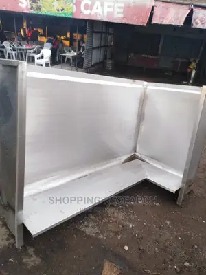 Stainless Steel Urinal Slab L-Shaped