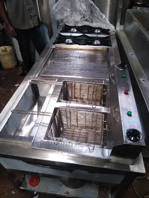 Stainless Multi-Purpose Cooker-Fryer, Griddle, Burners Etc