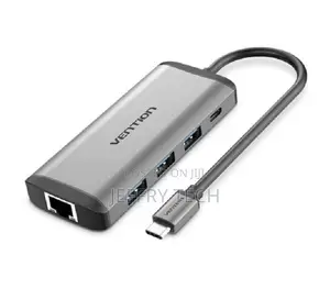 Vention Type C to Multifunctional 8 in 1 Docking Station
