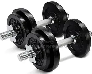 Brand New Black 15kgs Dumbbells