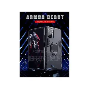 Metal Ring Cover for Xiaomi Redmi Note 10s - Black
