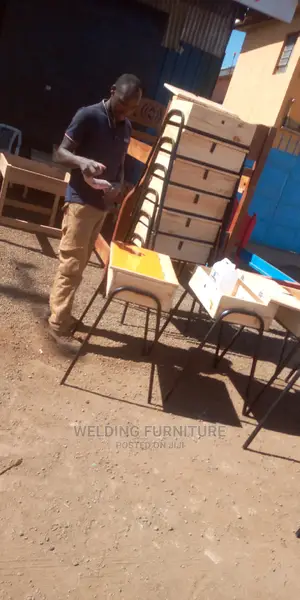 School Lockers and Chairs