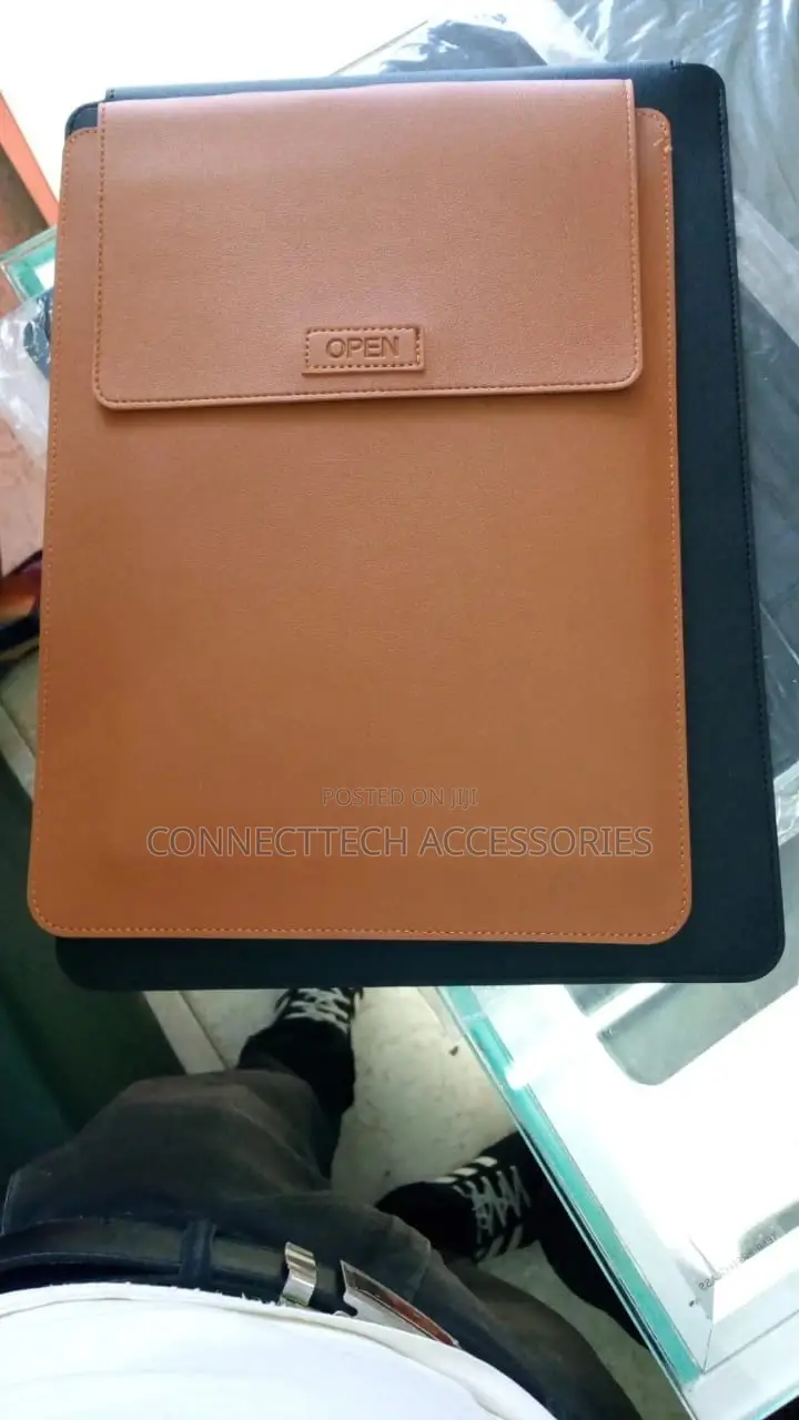 Soft PU Leather Laptop Sleeve 13.3, 14, 15 Inch