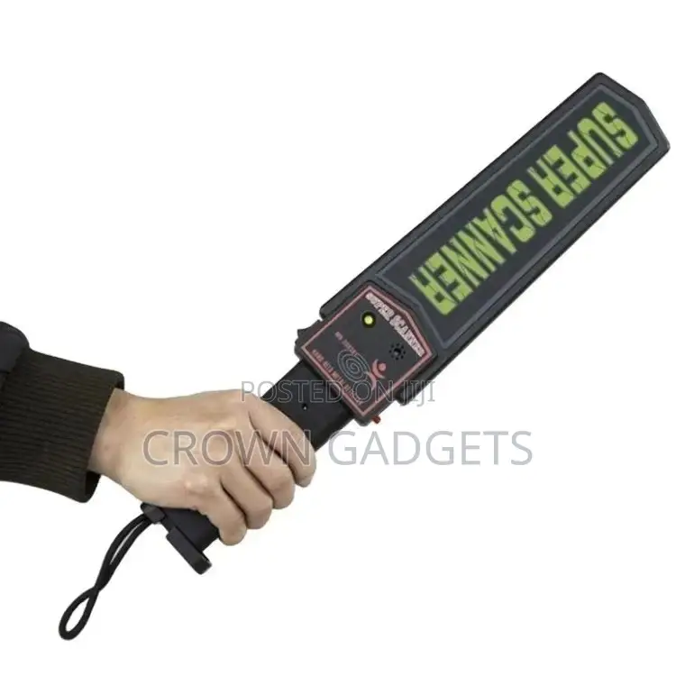 S Metal Detector Scanning