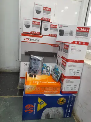 7 Kit Cctv Ip Cameras Full Pack With Warranty
