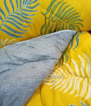 Yellow Feathered Duvet