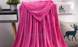 Pink Coral Fleece Blanket