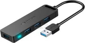 Vention 4 Port USB 3.0 Hub With Power Su
