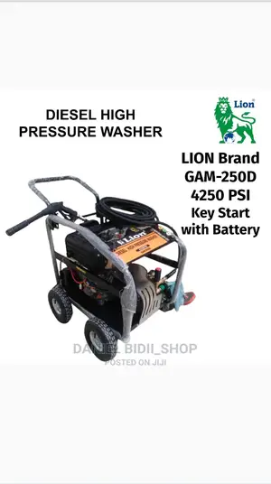 Lion Diesel Carwash Machine 4250psi