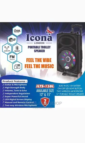 Portable Bluetooth Speaker 15inch