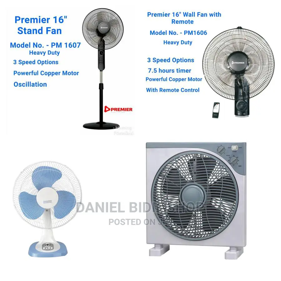 Standing/Wall/Desk Fan 16inch