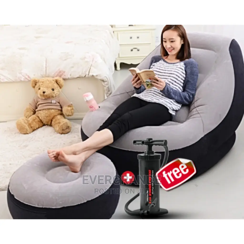 Inflatable Seat Plus Free Pump
