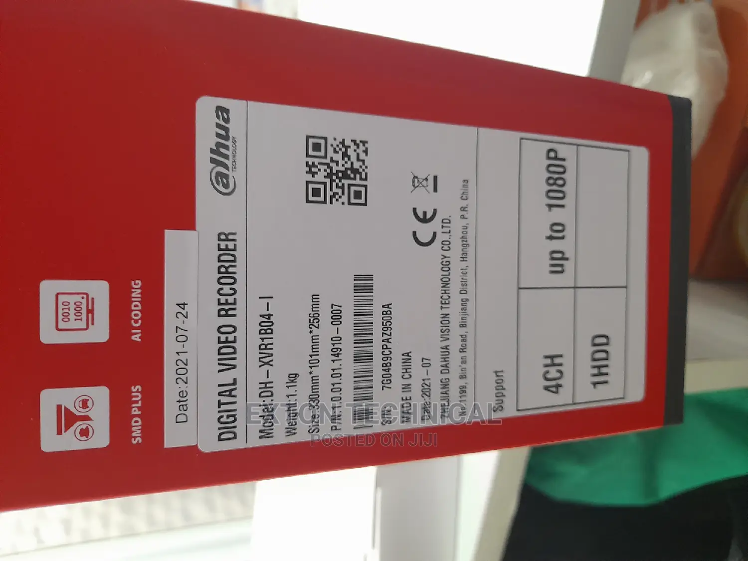 Dahua Digital Video Recorder 4ch