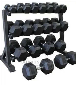 Hexagon Dumbbells