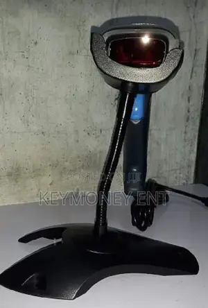 Laser Barcode Scanner With Stand