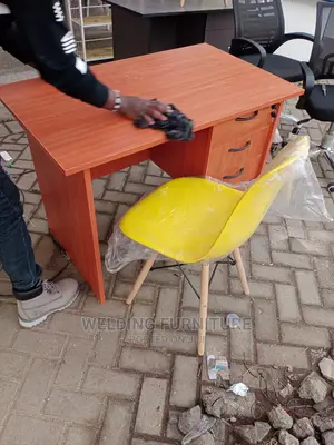 Office Desk and Eames Chairs