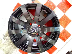 Size 14 Inch Black Sport Rims Set