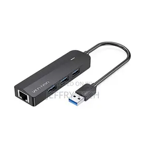 Vention USB 3.0 to Gigabit Ethernet Adapter Abs Type Black 0