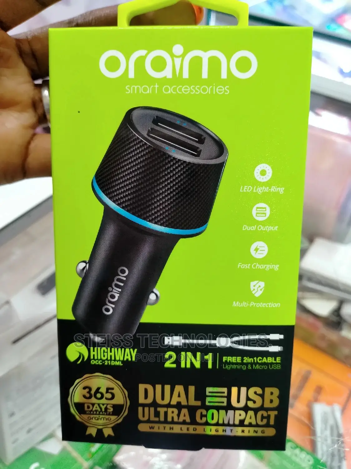 Oraimo Car Charger