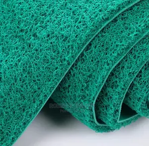 Green Sphaghetti Pvc Mat
